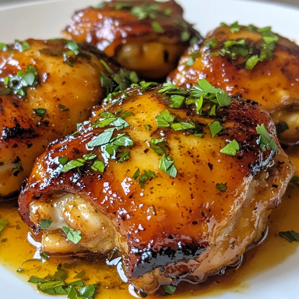 Maple Dijon Chicken Thighs Flavorful and Easy Recipe