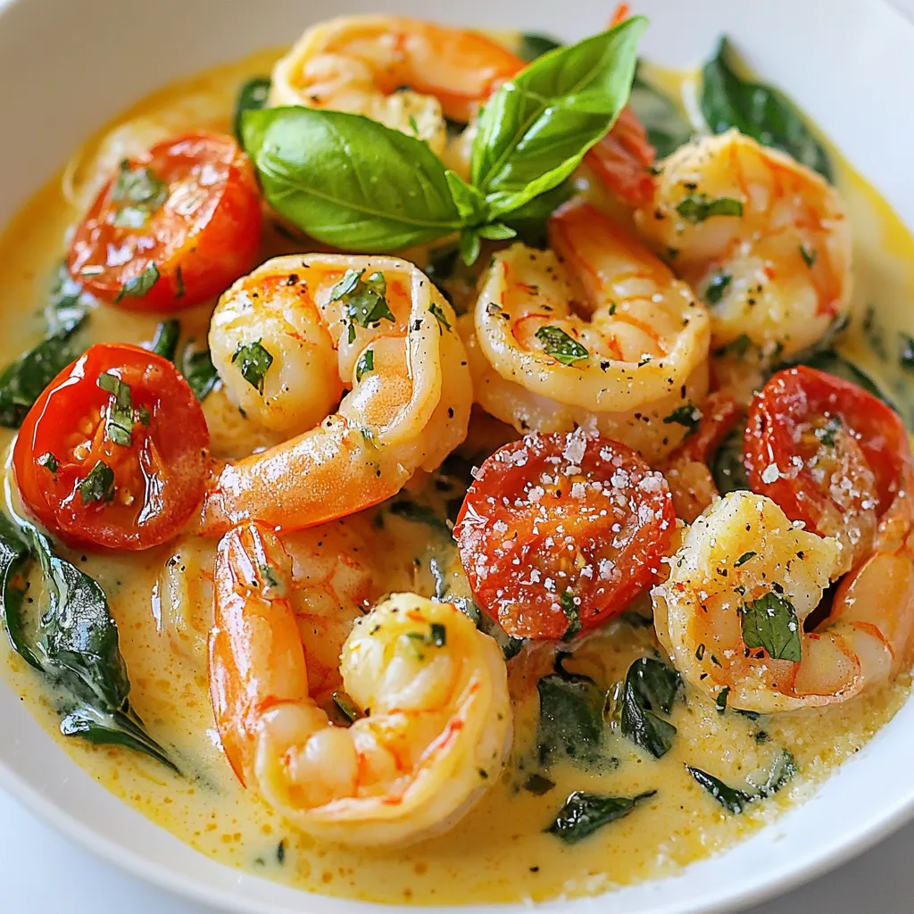 Creamy Tuscan Shrimp Flavorful and Easy Recipe