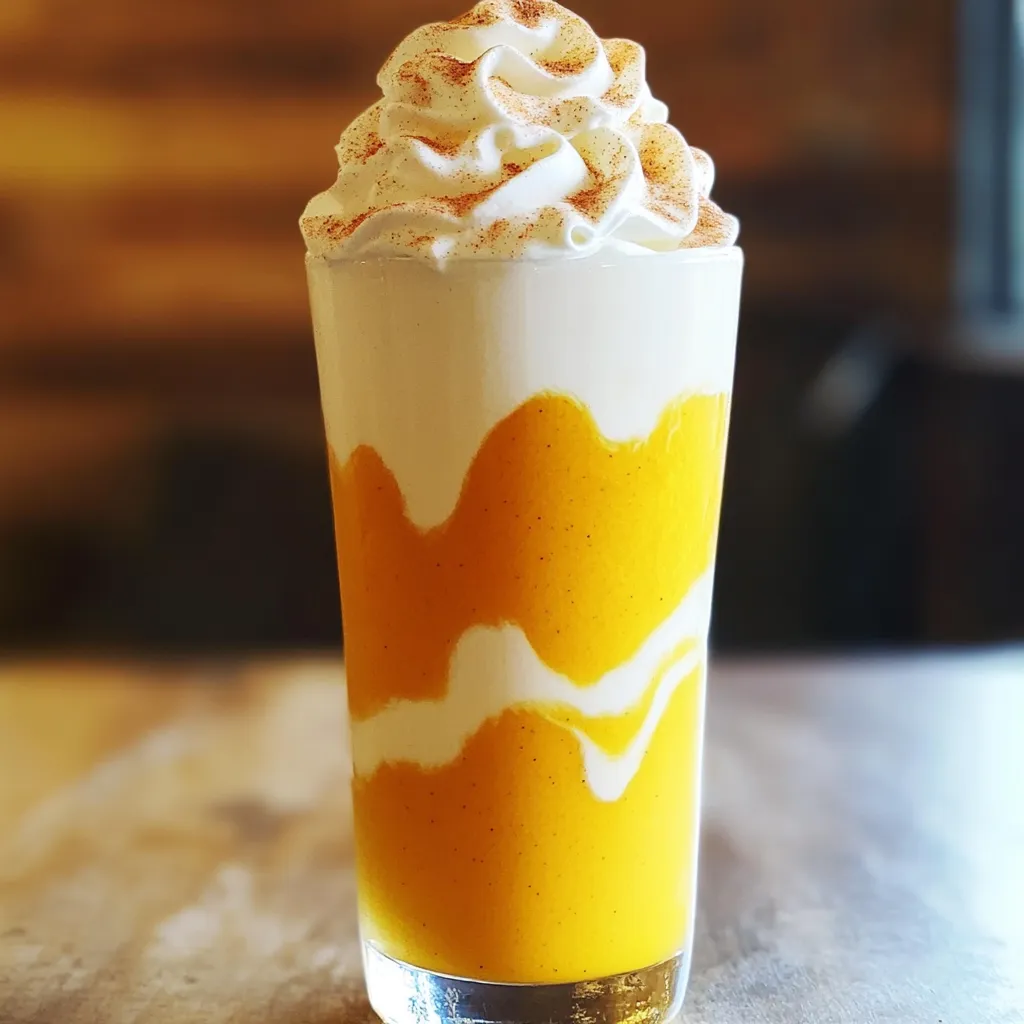Pumpkin Spice Latte Protein Shake Energizing Treat