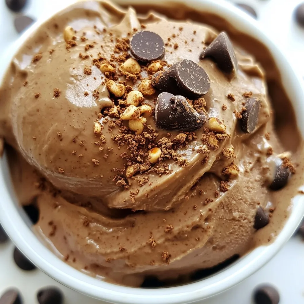 Mocha Chip Nice Cream Creamy and Delightful Treat