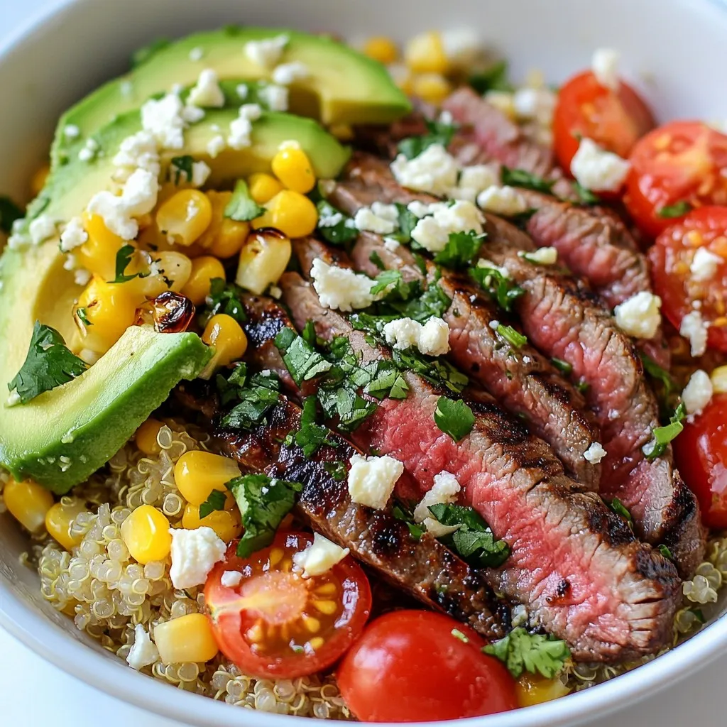 Cilantro Lime Steak Bowls Flavorful and Easy Recipe