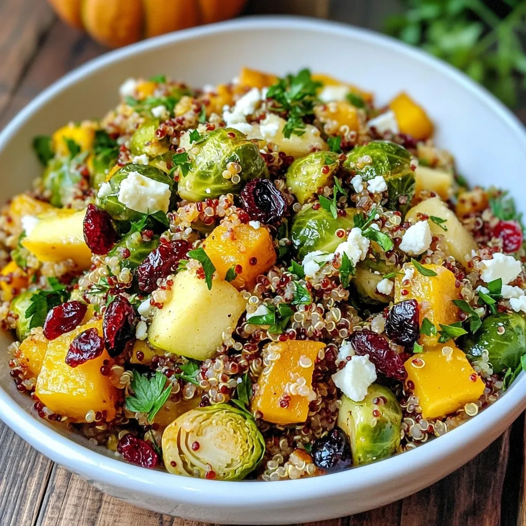 Autumn Harvest Grain Salad Fresh and Flavorful Dish