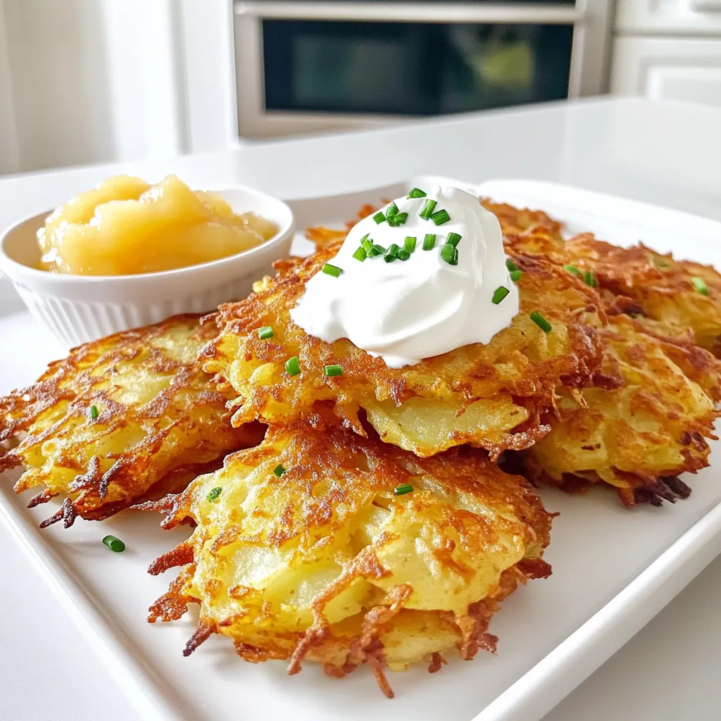 Air Fryer Potato Latkes Crispy and Simple Recipe