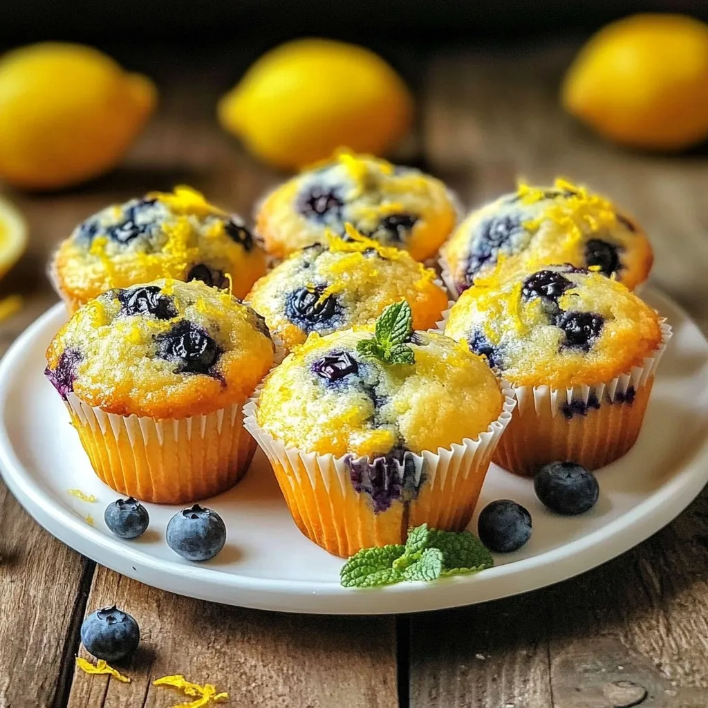 Blueberry Lemon Energy Muffins Simple Recipe Guide