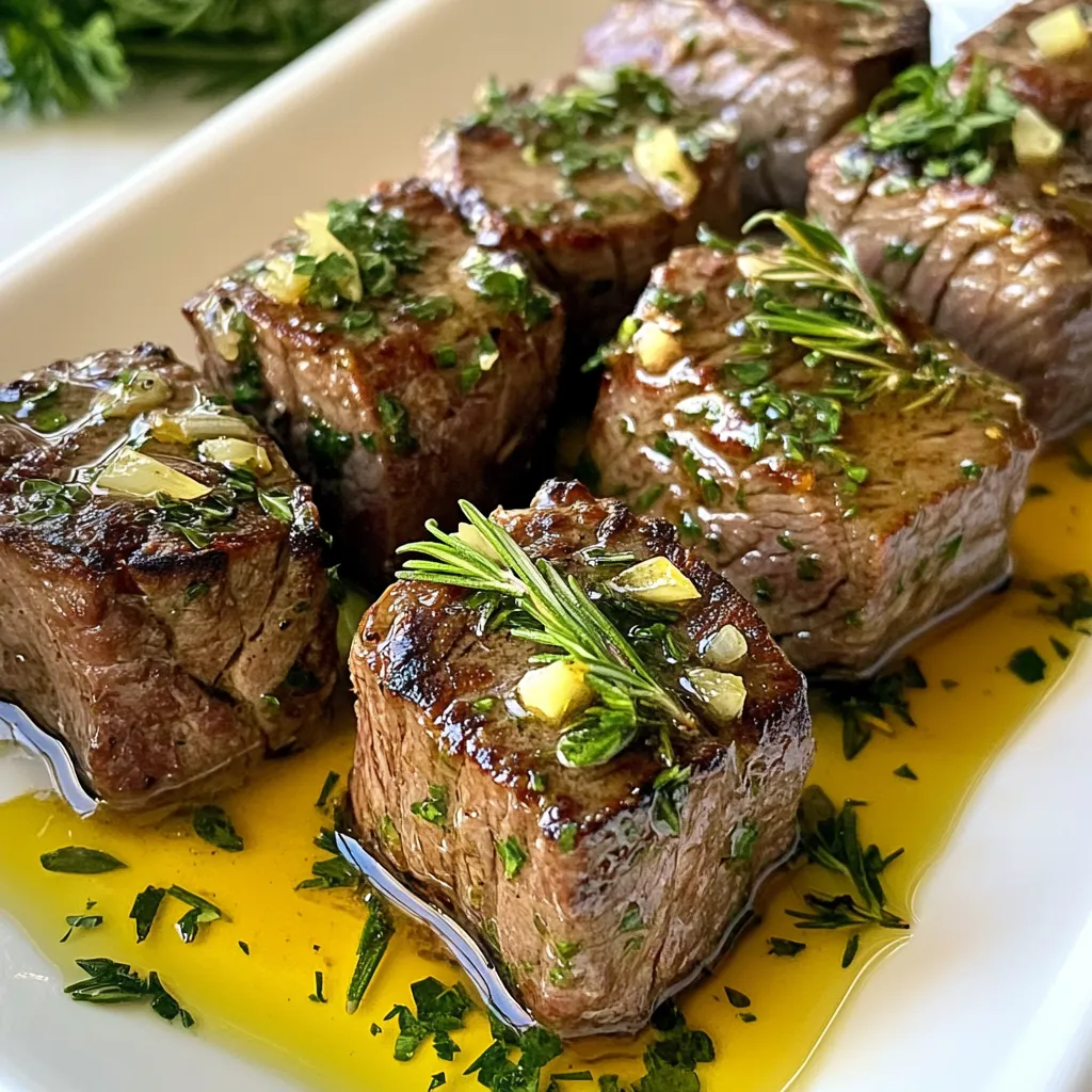 Garlic Butter Steak Bites Delicious and Easy Recipe