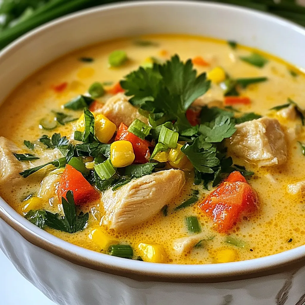Creamy Cajun Chicken Soup Hearty and Flavorful Dish