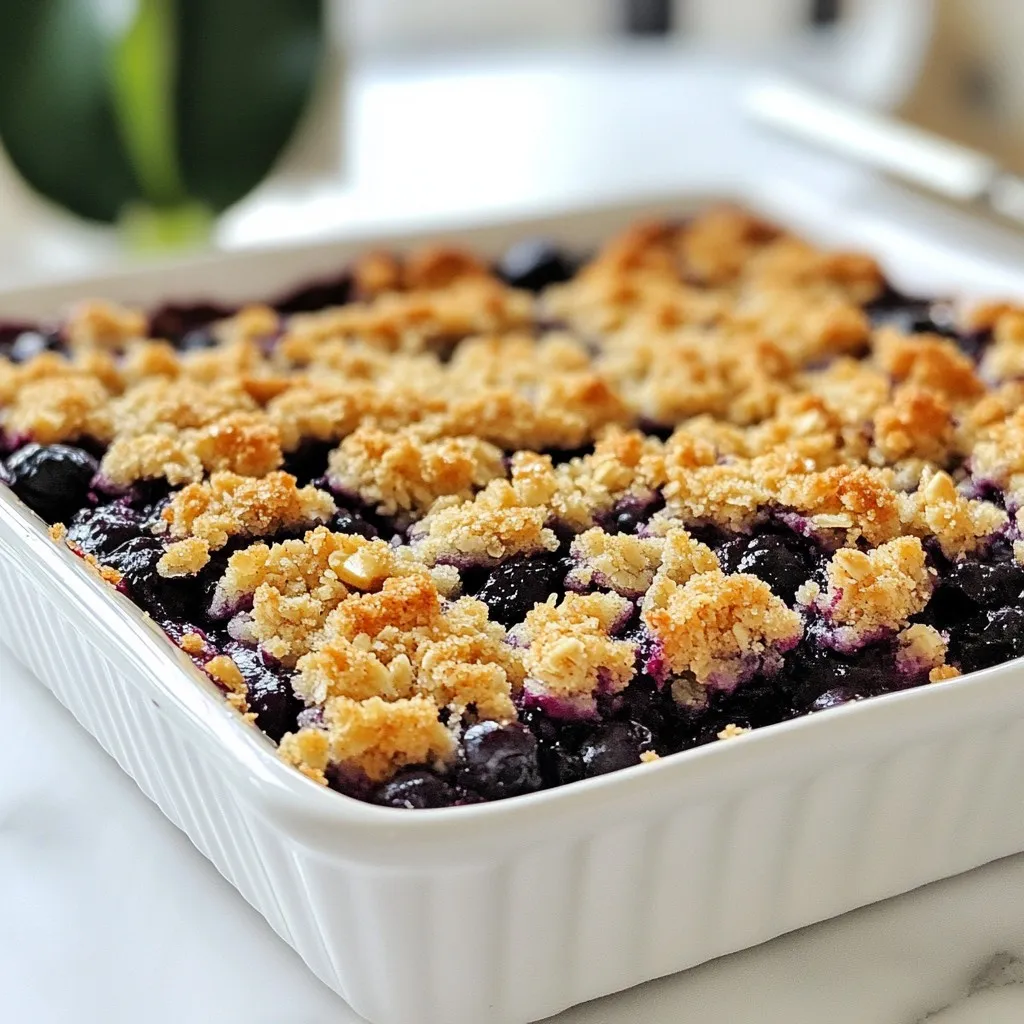 Blueberry Crumble Bars Delightful and Easy Recipe