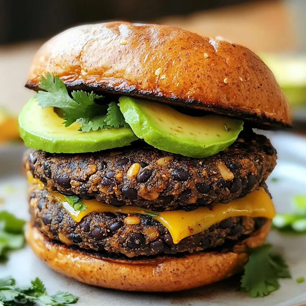 Chipotle Black Bean Burgers Flavorful and Easy Recipe