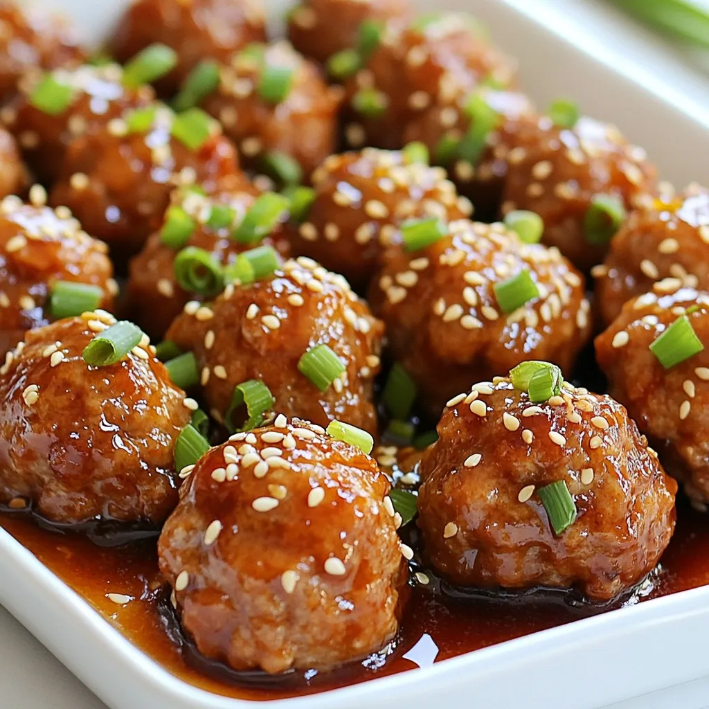 Sticky Honey Garlic Meatballs Flavorful and Easy Recipe