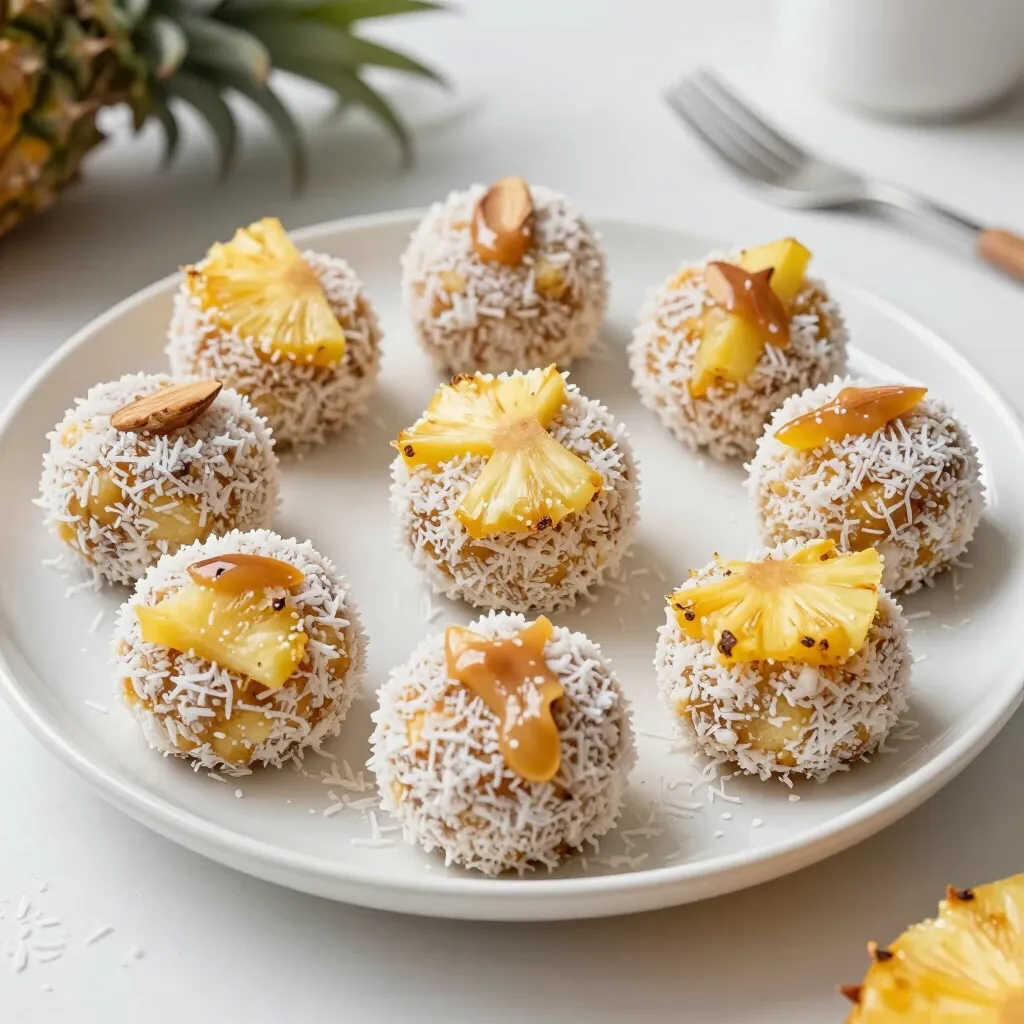 Pineapple Coconut Energy Bites Tasty and Nutritious Snack