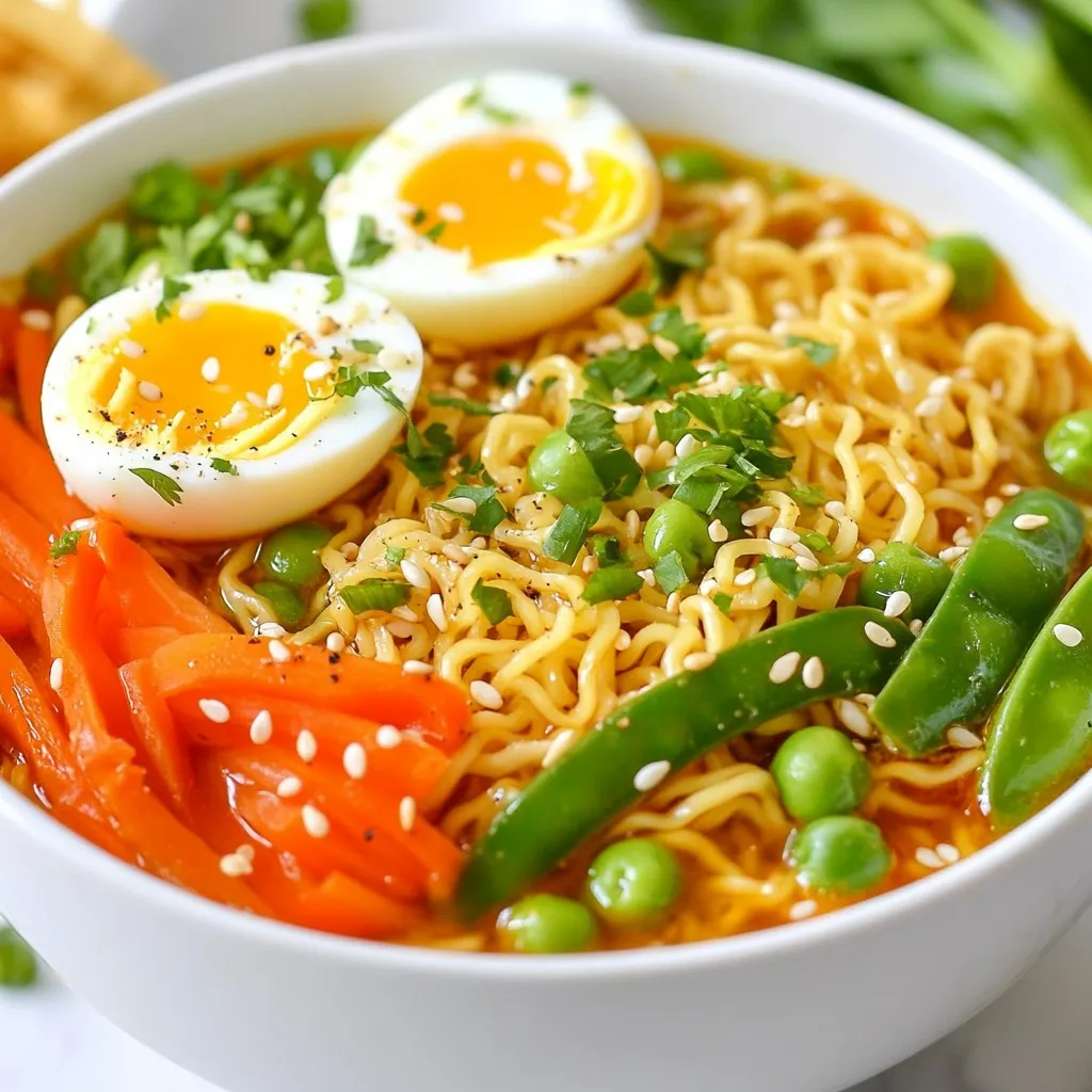 Spicy Garlic Ramen Noodles Flavorful and Easy Recipe