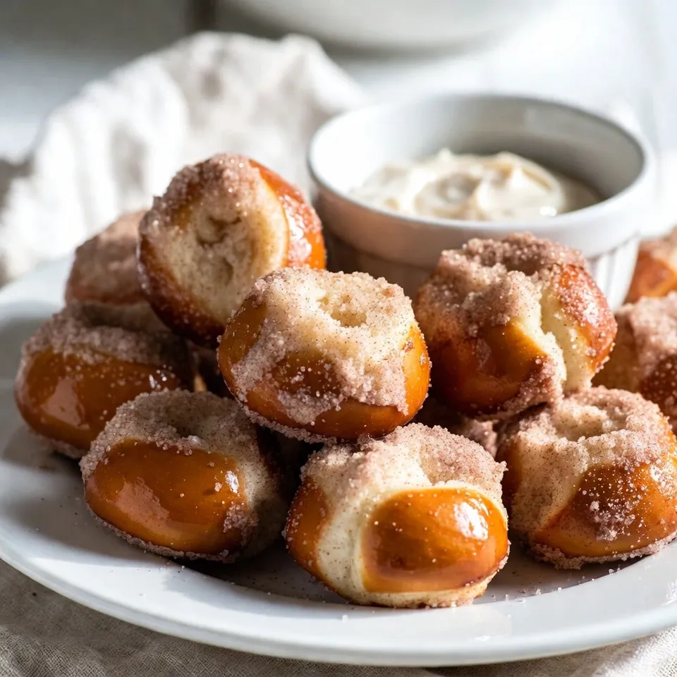 Cinnamon Sugar Pretzel Bites Delightful Snack Recipe