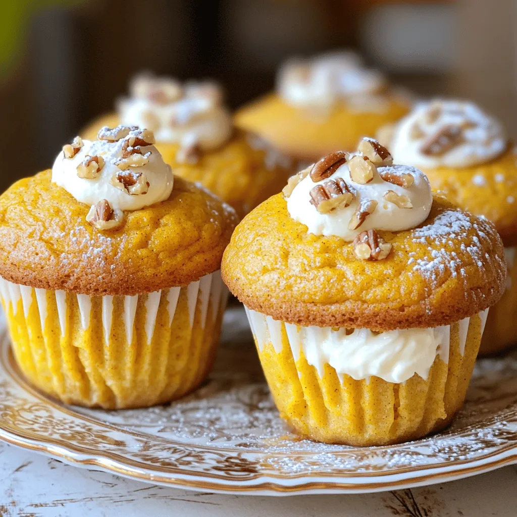 Pumpkin Cream Cheese Coffee Cake Muffins Delight