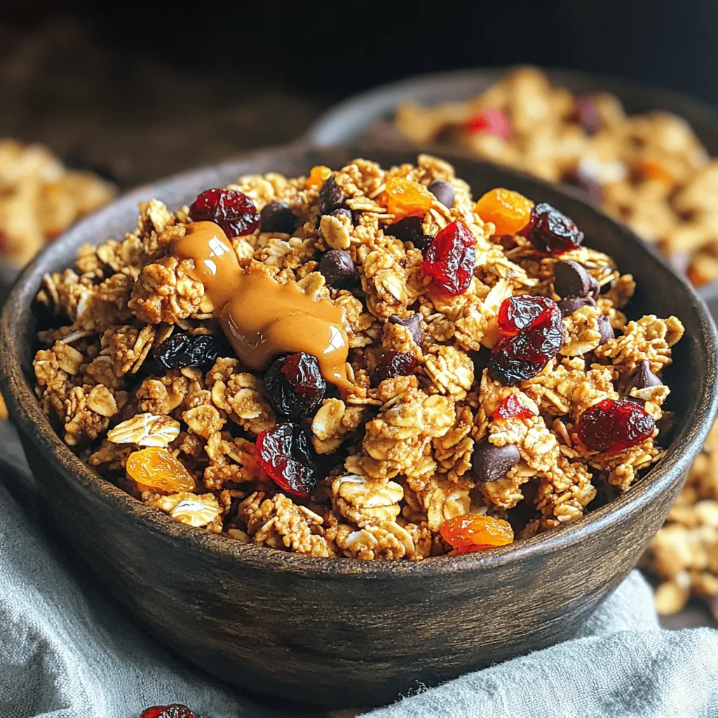 Crunchy Peanut Butter Granola Perfect for Snacking