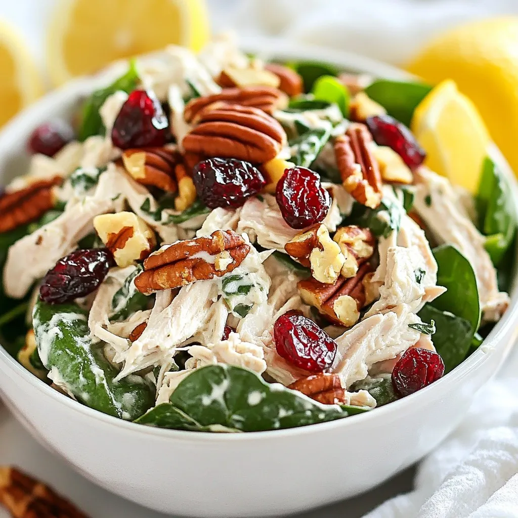 Cranberry Pecan Chicken Salad Fresh and Flavorful Dish