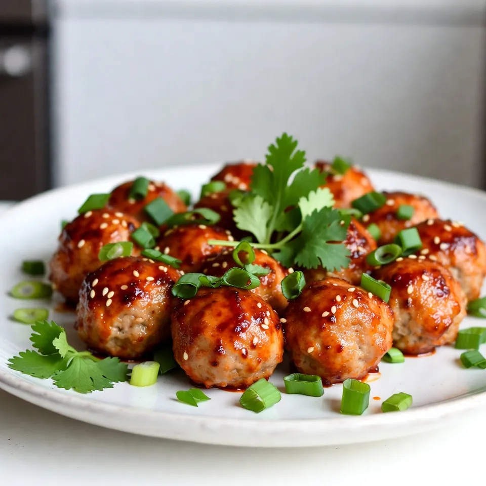 Firecracker Chicken Meatballs Flavorful and Easy Recipe