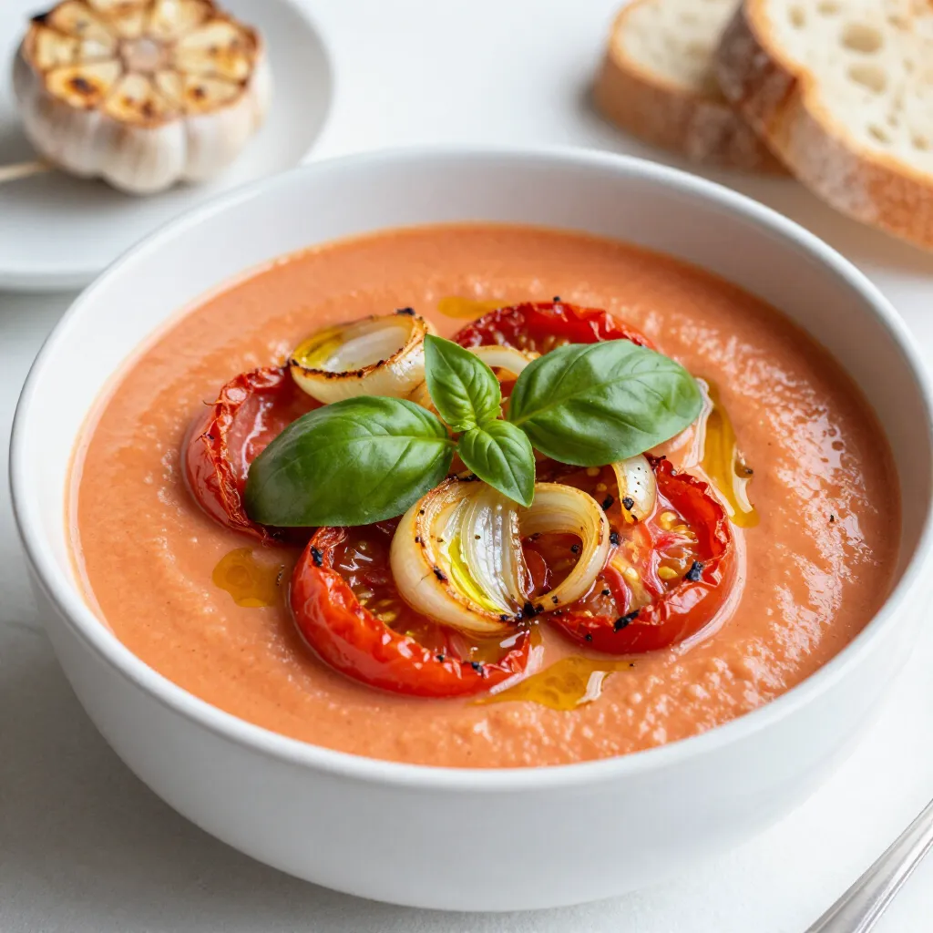 Roasted Tomato Basil Soup Flavorful Comfort Recipe