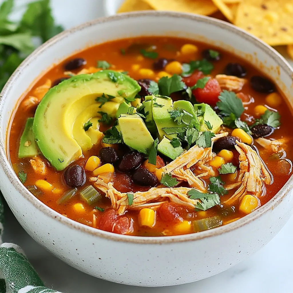 Instant Pot Chicken Tortilla Soup Flavorful and Easy