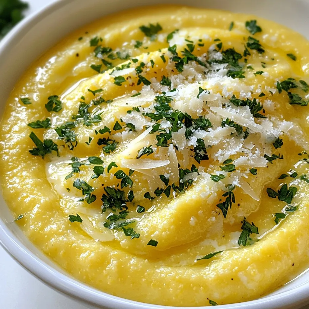 Creamy Parmesan Polenta Delightful and Simple Recipe
