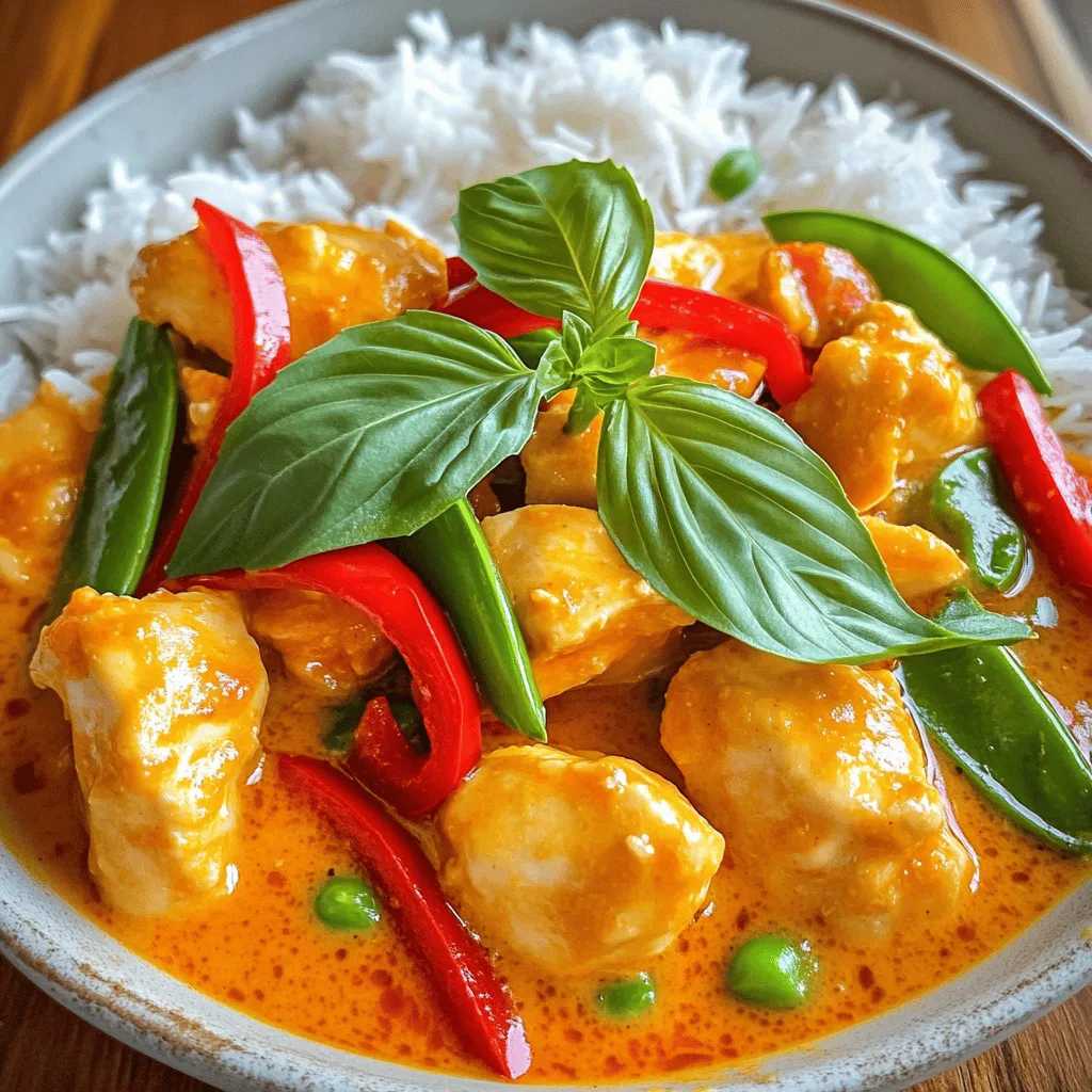 Thai Red Curry Chicken Better Than Takeout Delight