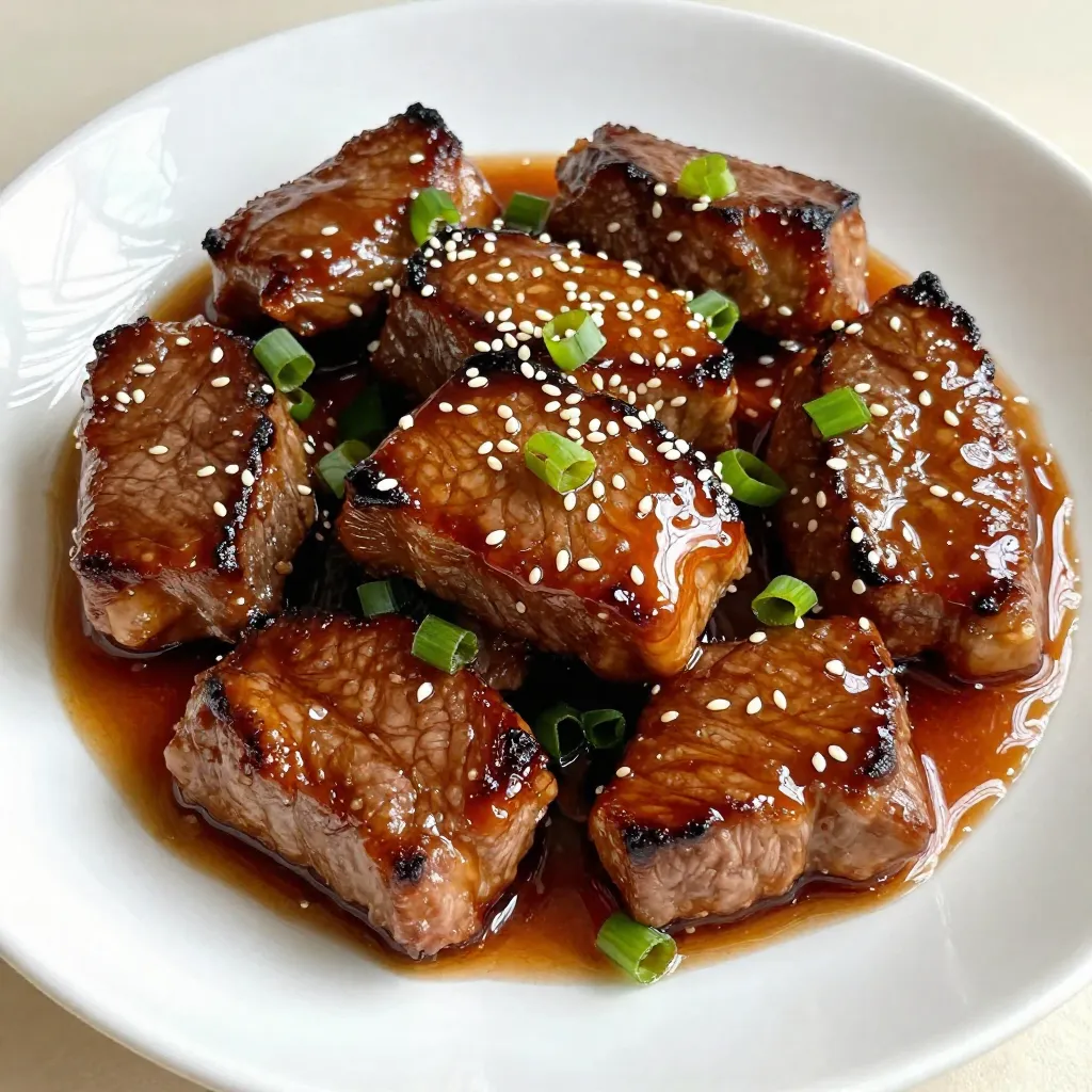 Honey Garlic Steak Bites Savory and Simple Delight