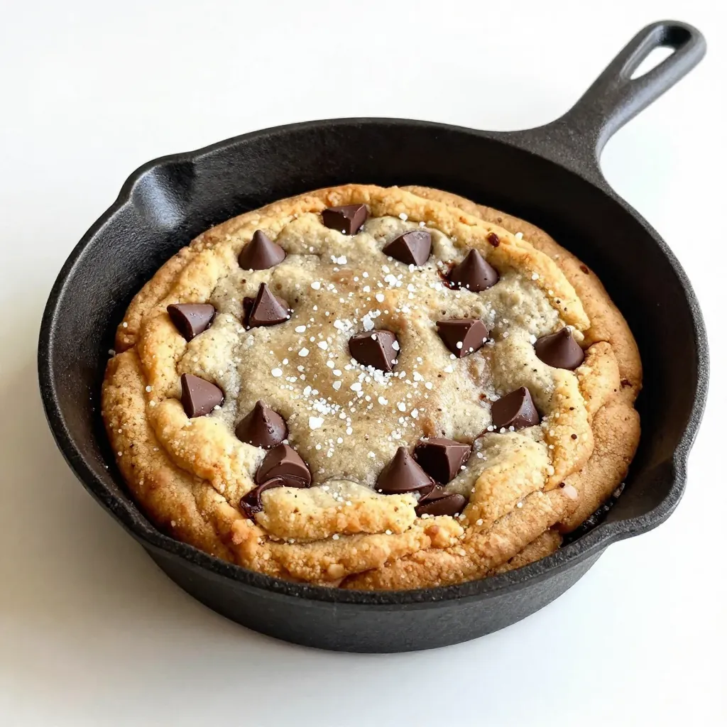 Chocolate Chip Skillet Cookie Irresistible Dessert Treat