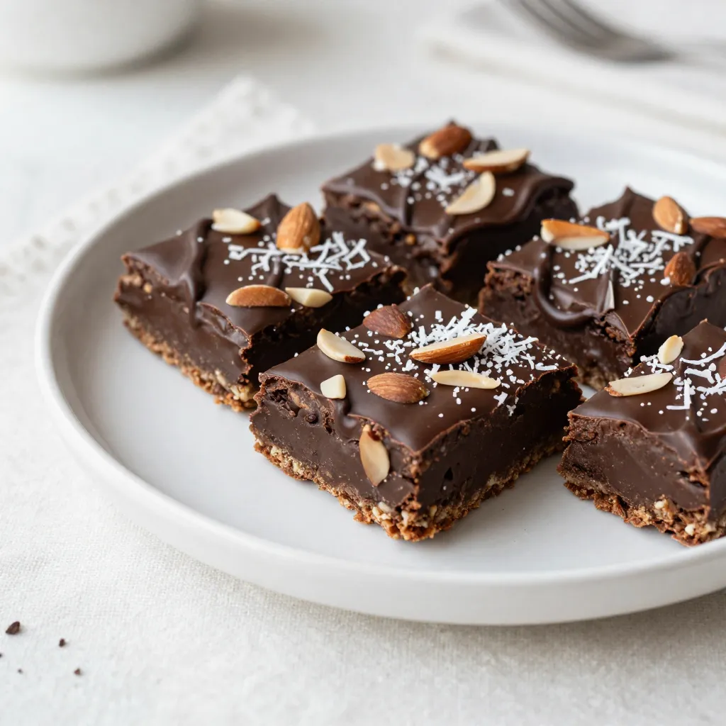 Chocolate Coconut Almond Bars Nutritious and Tasty Treat