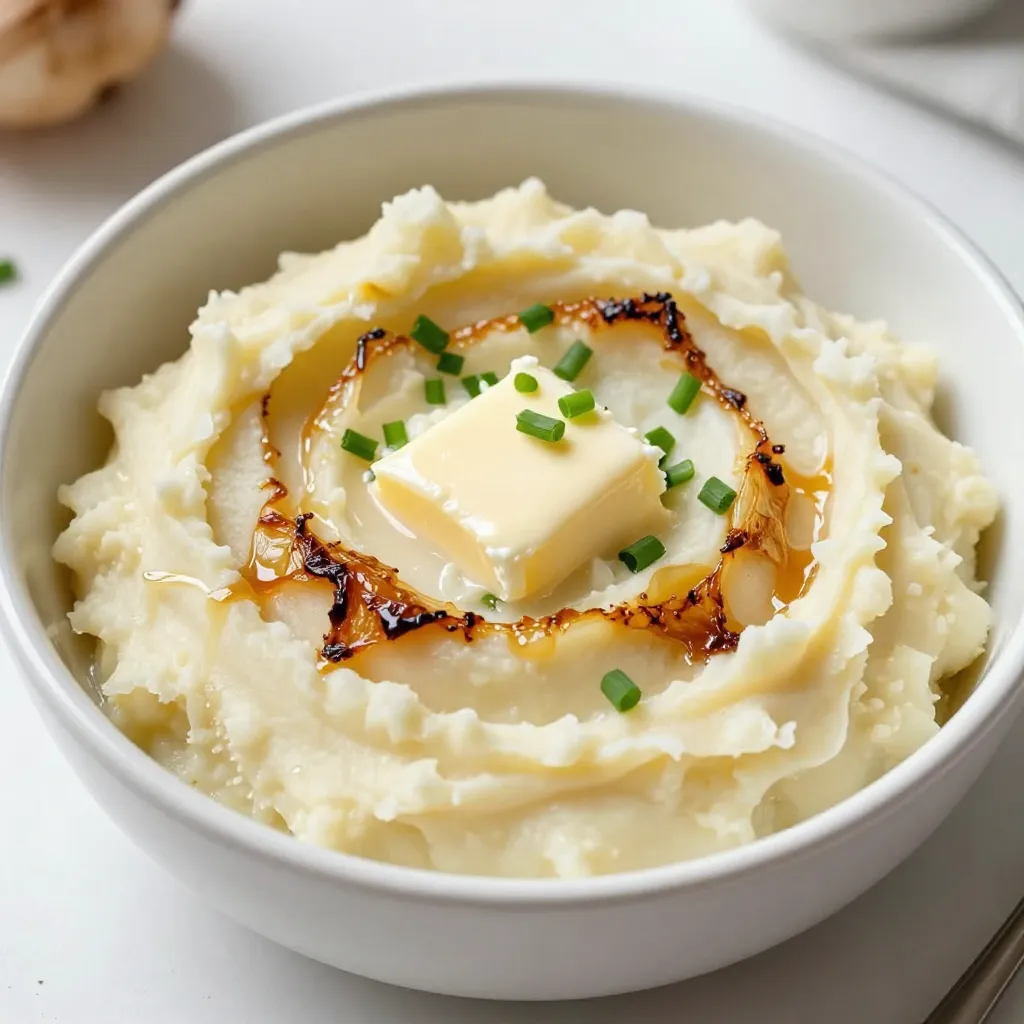 Creamy Roasted Garlic Mashed Potatoes Rich and Smooth