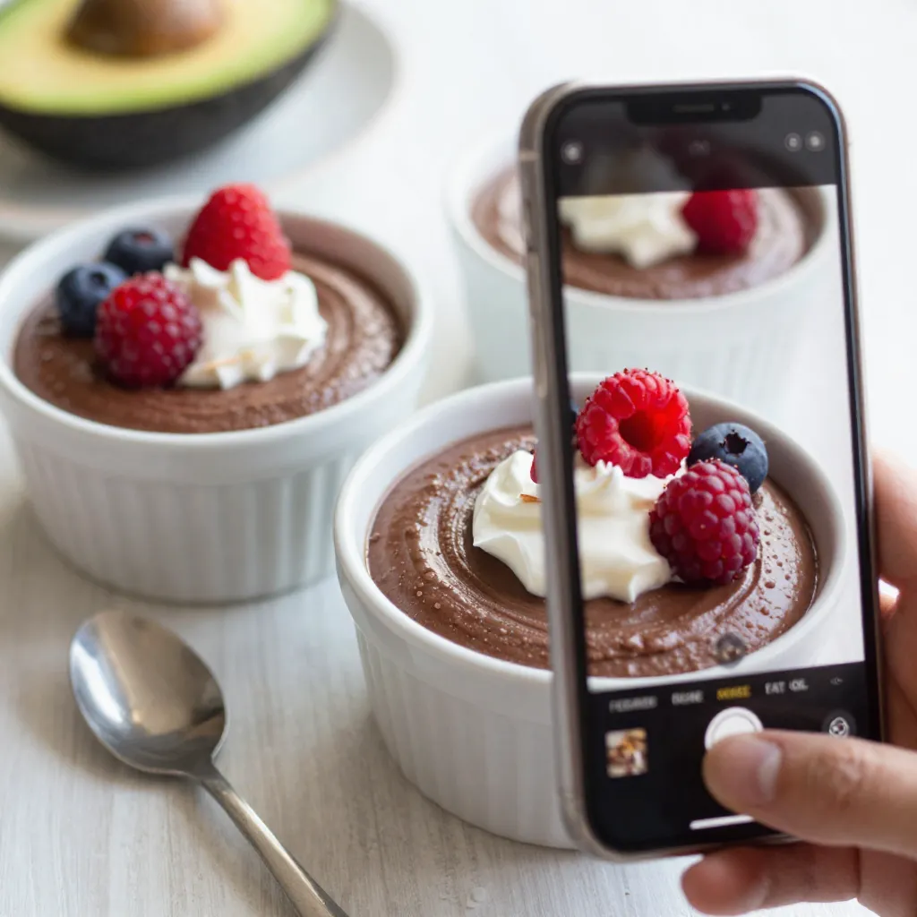 Avocado Chocolate Pudding Rich and Creamy Delight