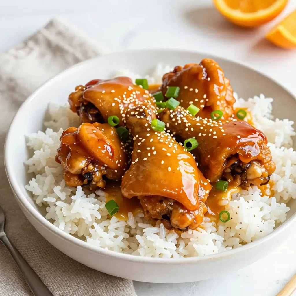 Sticky Orange Chicken Savory and Simple Recipe