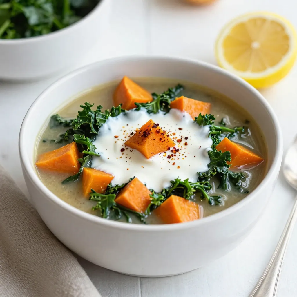 Sweet Potato Kale Soup Flavorful and Nourishing Bowl
