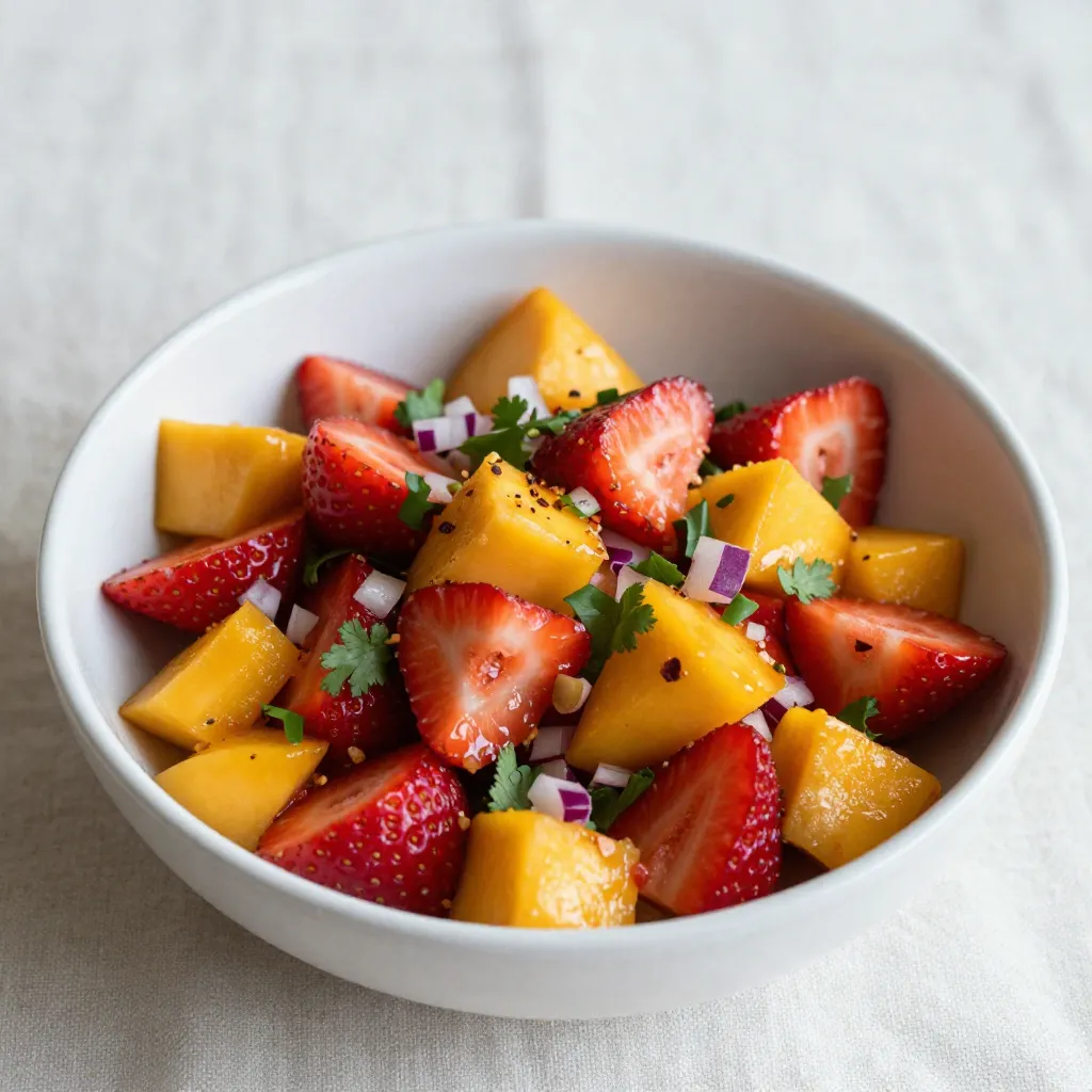 Strawberry Mango Salsa Flavorful Summer Delight