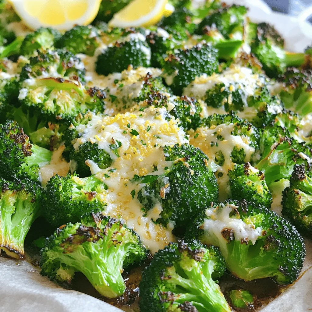 Parmesan Herb Roasted Broccoli Flavorful Side Dish