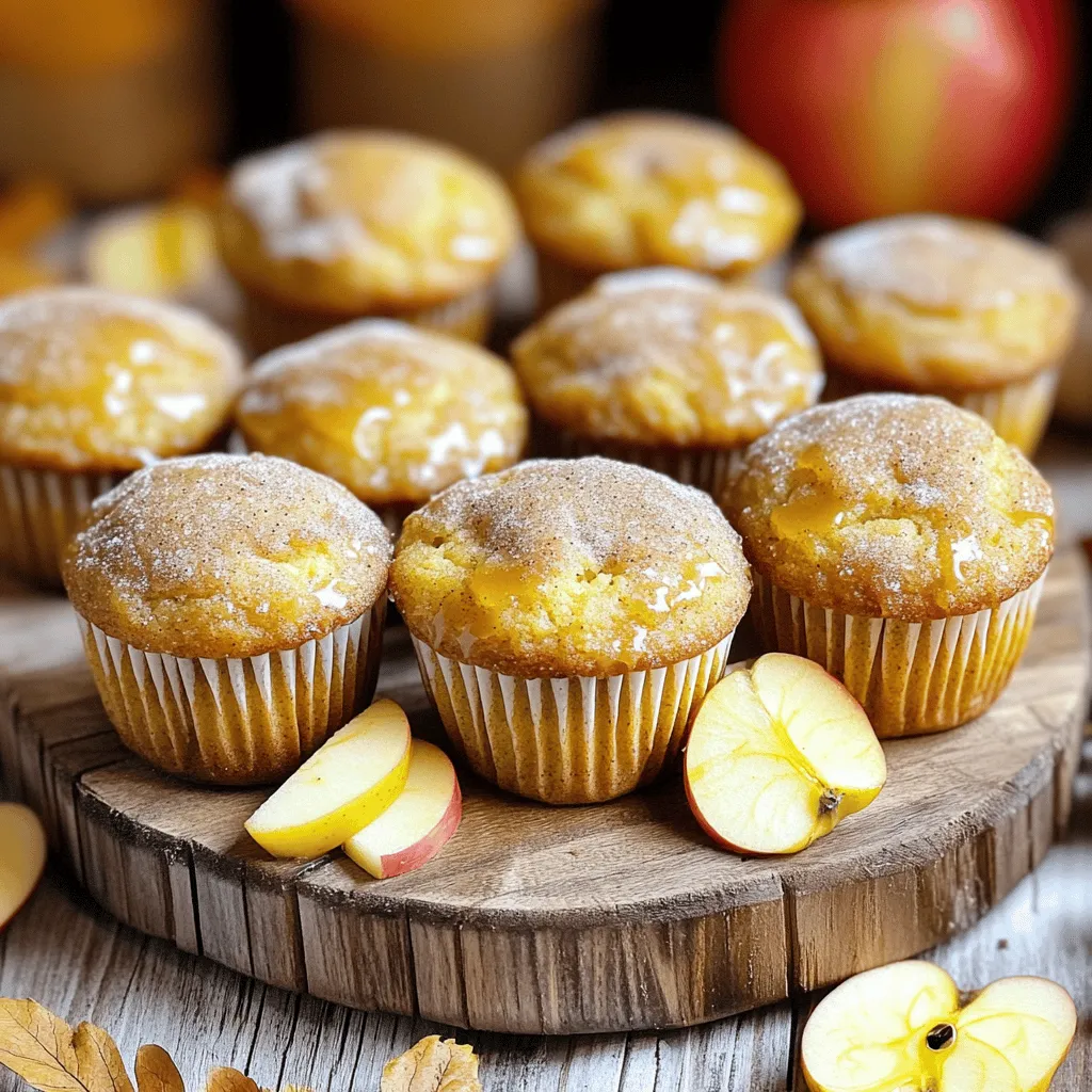 Spiced Apple Cider Donut Muffins Irresistible Treat
