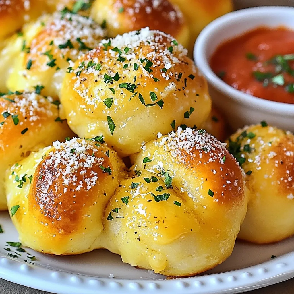 Garlic Parmesan Knots Tasty and Easy Appetizer Recipe