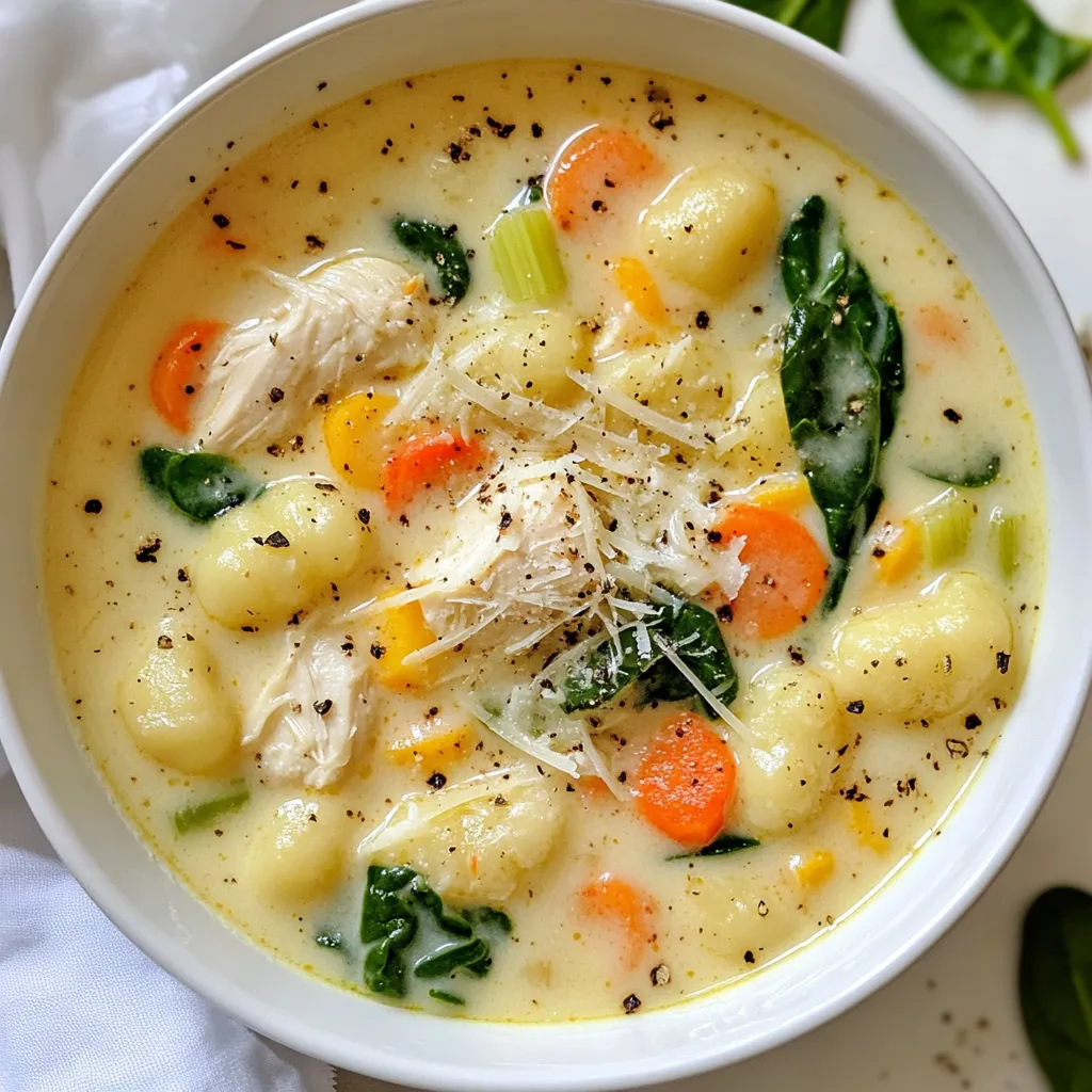 Creamy Chicken Gnocchi Soup Flavorful Comfort Dish