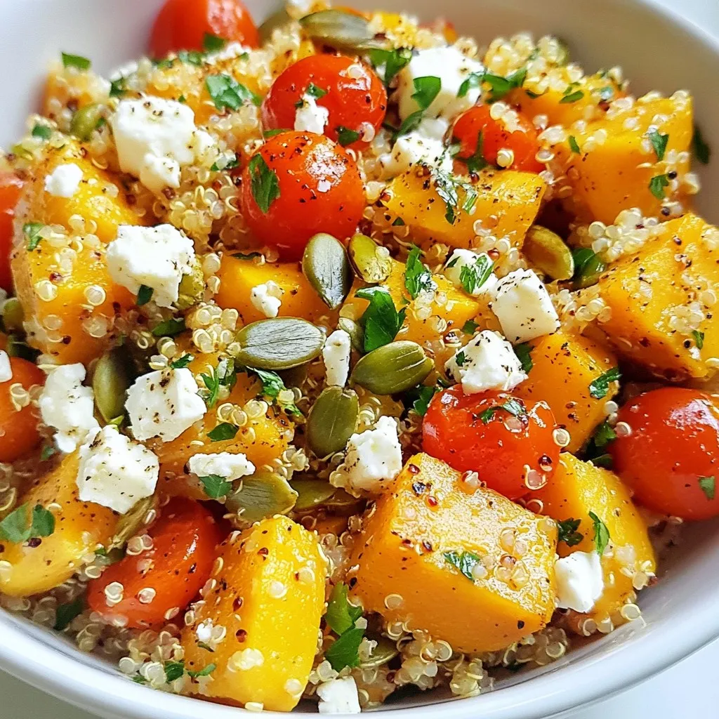 Roasted Pumpkin Quinoa Salad Flavorful Fall Delight
