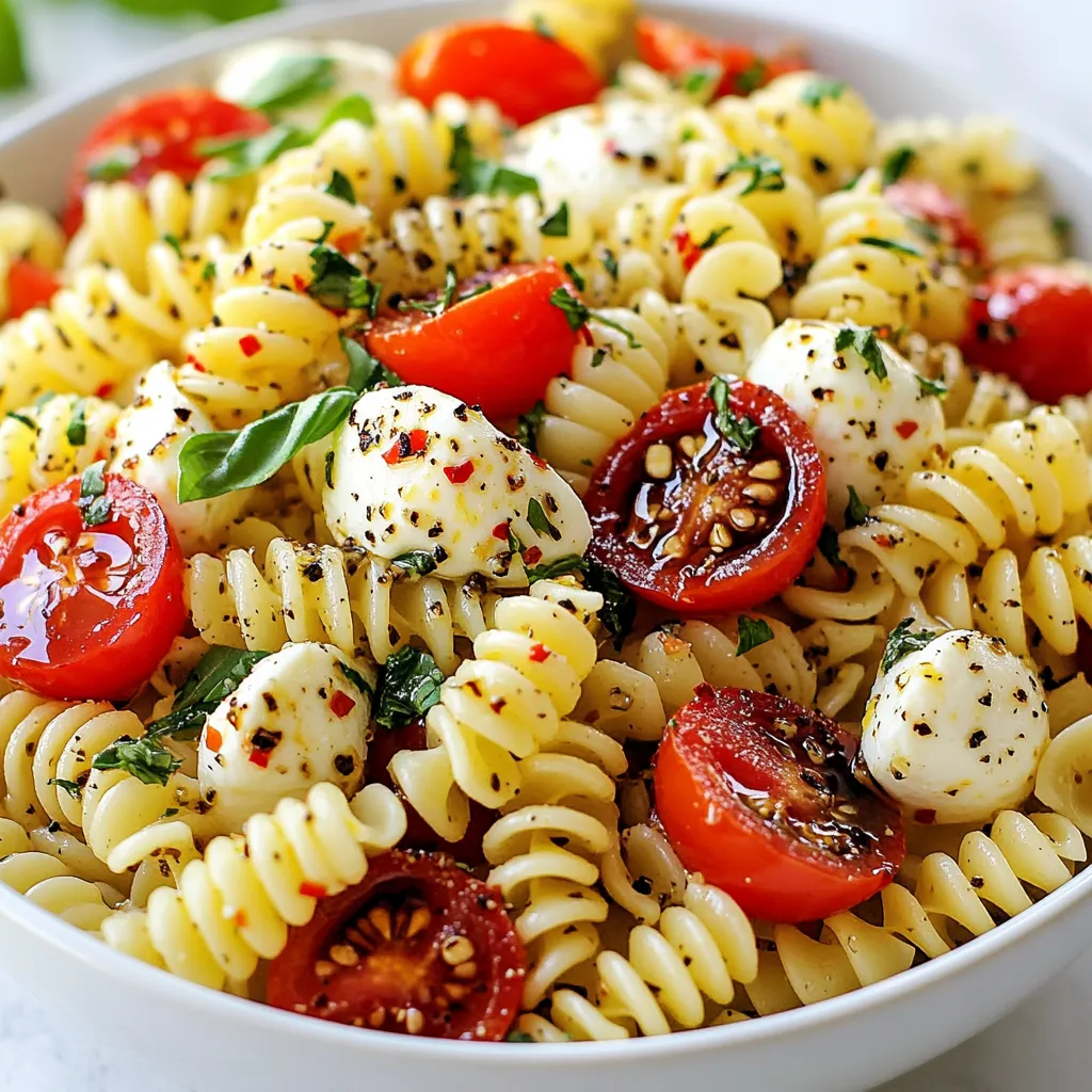 Caprese Pasta Salad Flavorful and Fresh Recipe Guide
