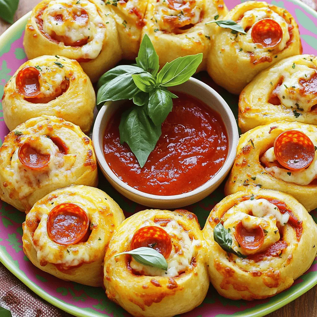 Pepperoni Pizza Rolls Tasty and Easy Snack Recipe