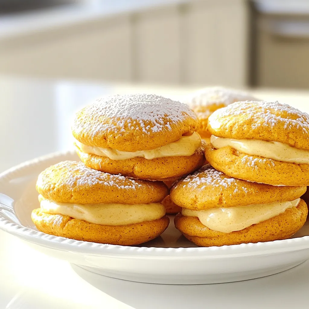 Pumpkin Spice Whoopie Pies Delightful Fall Treats