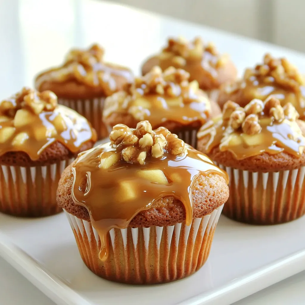 Caramel Apple Cupcakes Delightful Fall Dessert Recipe