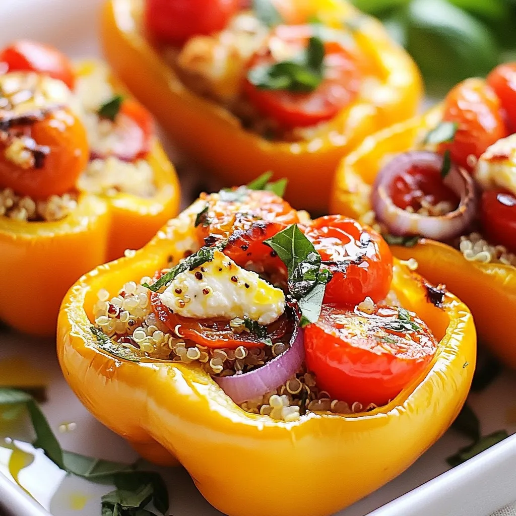 Baked Feta Stuffed Peppers Flavorful and Easy Meal
