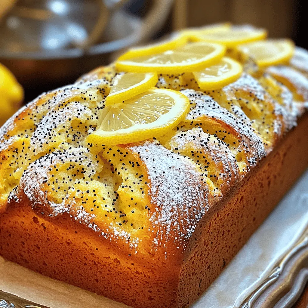 Lemon Poppy Seed Pound Cake Irresistible Recipe Guide
