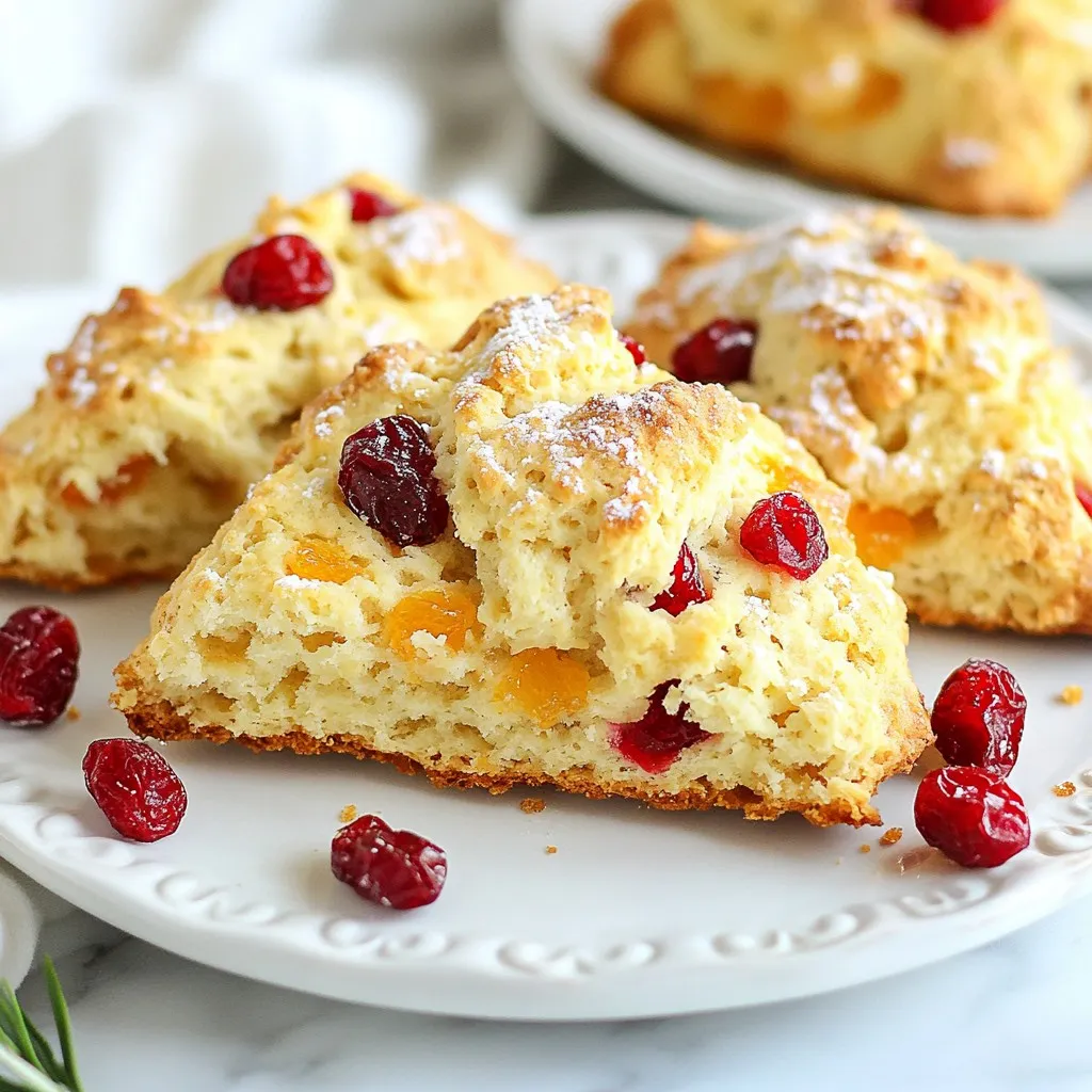 Cranberry Orange Scones Flavorful and Easy Treat