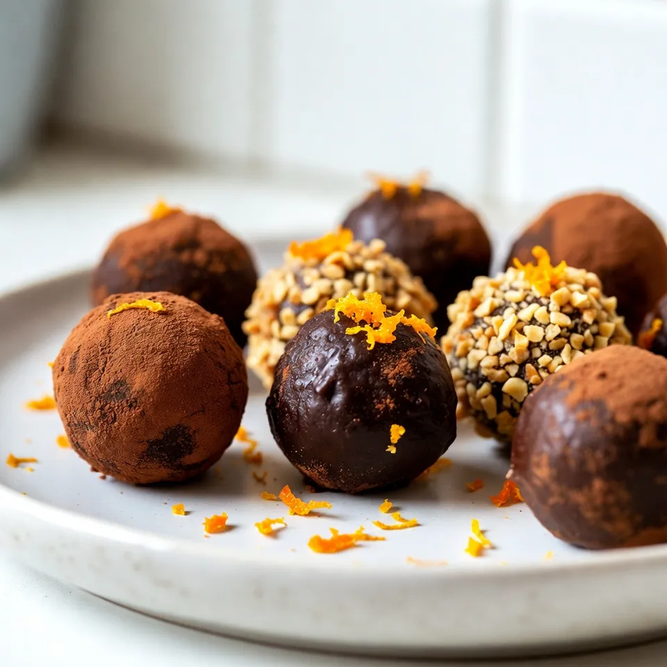 Chocolate Orange Truffles Delightful Sweet Treats
