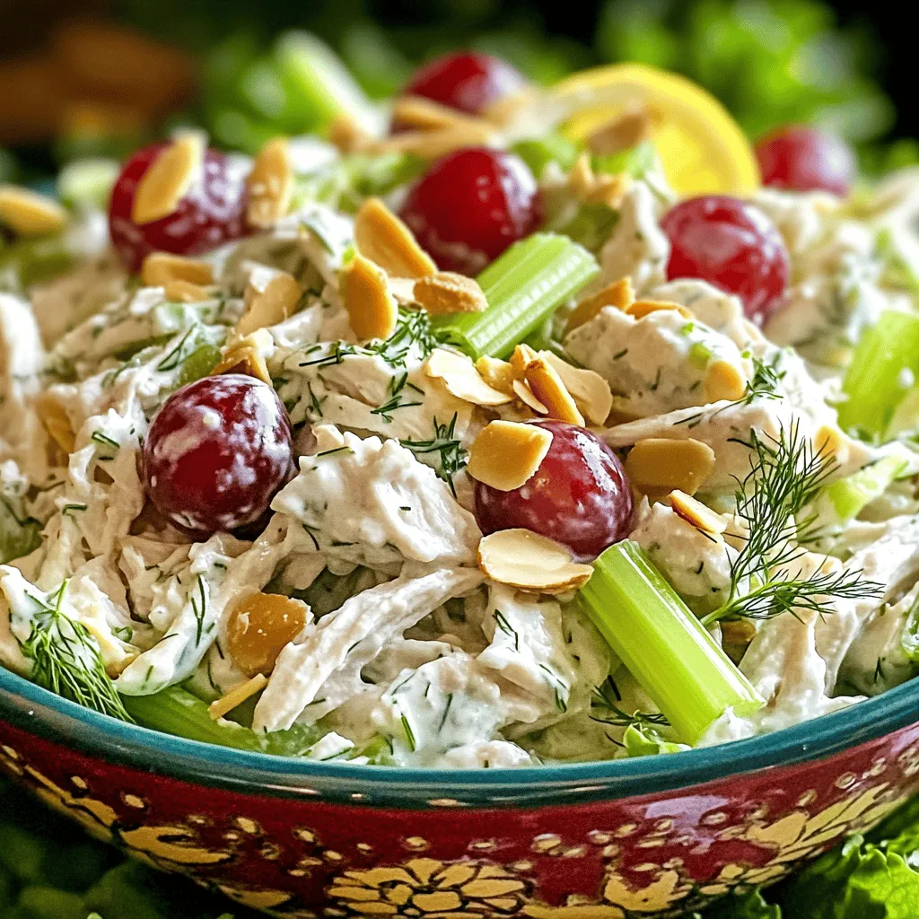 Greek Yogurt Chicken Salad Flavorful and Healthy Dish