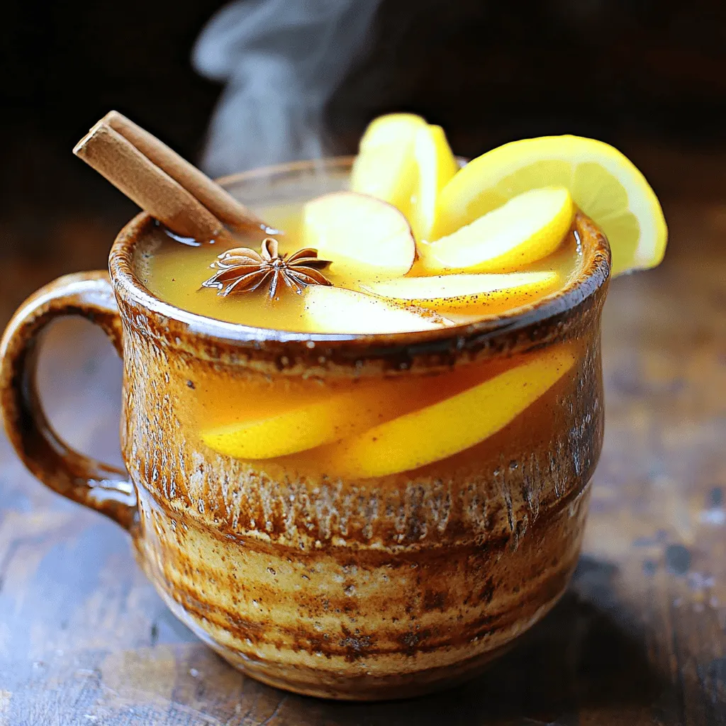 Spiced Apple Cider Hot Toddy Cozy and Comforting Drink