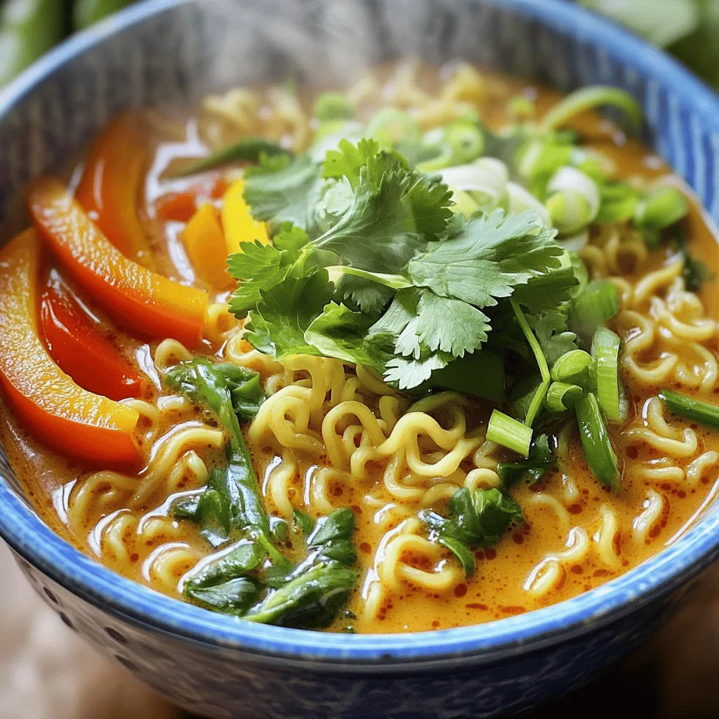 Coconut Curry Ramen Delightful and Easy Recipe