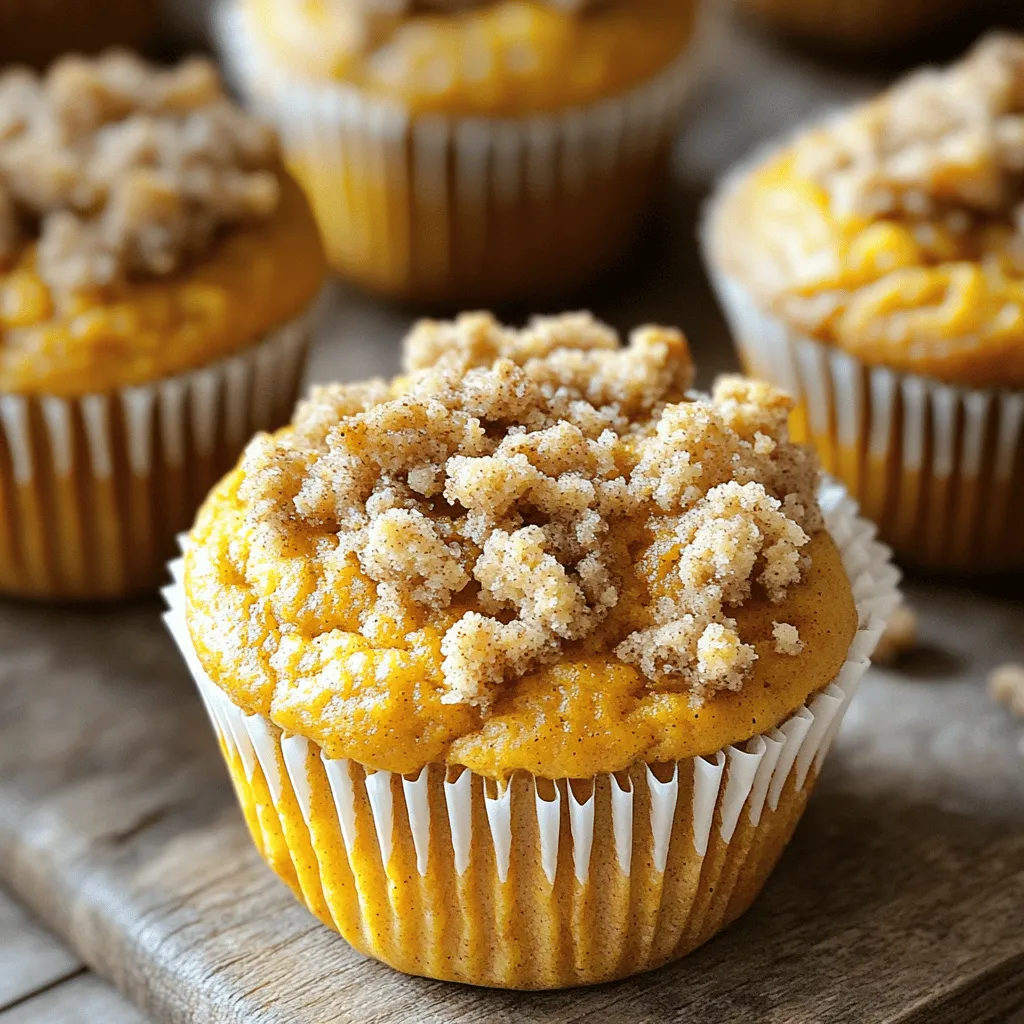 Cinnamon Pumpkin Streusel Muffins Flavorful Delight