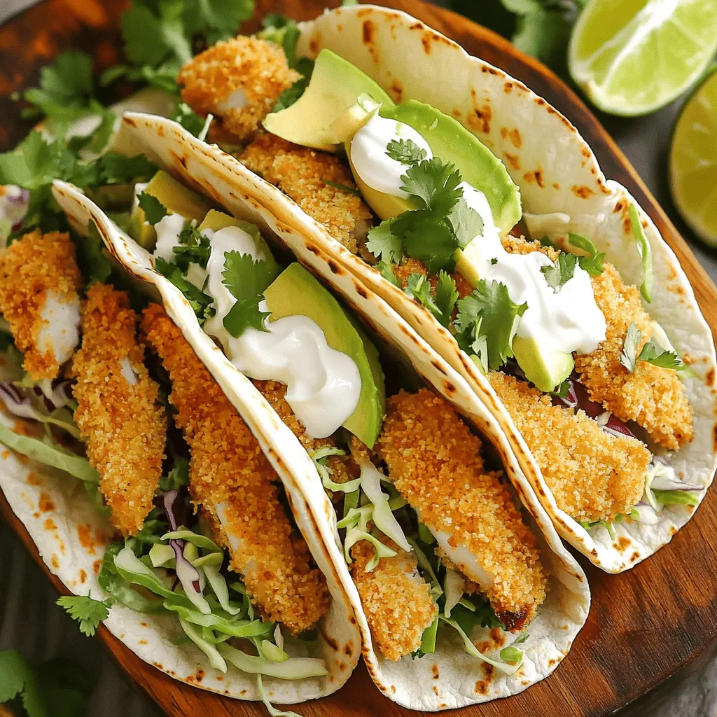 Air Fryer Fish Tacos Crunchy and Flavorful Delight